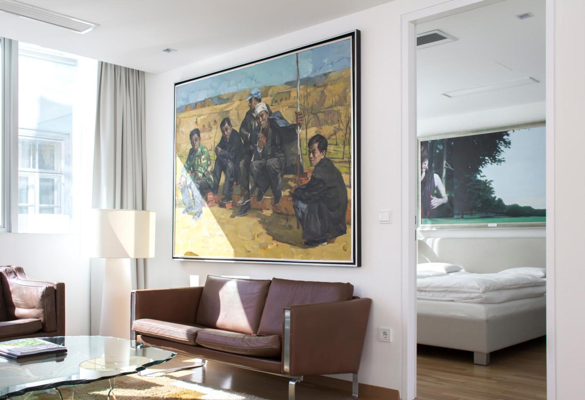 シュロスバーグホテル ダス クンストホテル グラーツ エクステリア 写真 A suite at the Hotel de l'Université